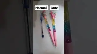 Normal vs cute Stationary #viral#cute#shortsvideo#normalvscute#normal#stationary#school#schoolpen