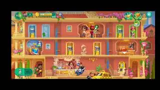 Grand Hotel Mania - Regrata Hotel - Hard level Purple color - Level 20 Game play.