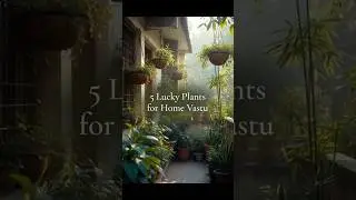 5 Lucky plant for home Vastu #luckyplants #vastuplants #plantlover #garden #gardening #gardenideas