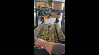 Test run SIAT SM11 P carton sealing/closing machine