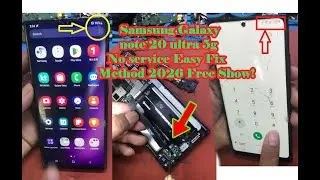 Samsung Galaxy note 20 ultra 5g no service Easy Fix method 2026 Free Show!|NOTE 20 ULTRA LOST SIGNAL