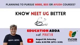 Promo | Know NEET UG Better | Education Adda with Pratik | E 6 | English
