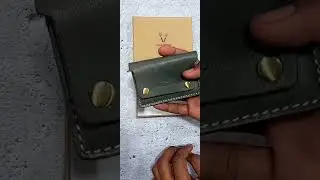 Tan & Brown branded Card holder 🔥  DM us Now !! #trending #cardholder #leather