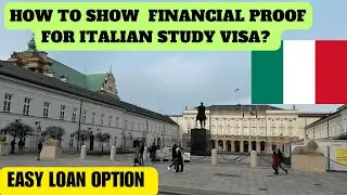 HOW TO  SHOW FINANCIAL PROOF FOR ITALIAN 🇮🇹 STUDY VISA! HOW TO GET EASY LOAN ! #italystudentvisa