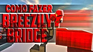 COMO FAZER PONTE SEM SHIFT MUITO FACIL *breezily bridge* - minecraft