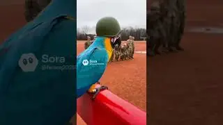 When your Drill Sergeant is a Parrot 🦜😂
