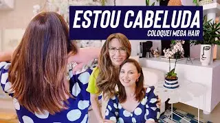 COLOQUEI MEGA HAIR | FICOU INCRÍVEL | TOPO DE CABELO PRA ALOPECIA ANDROGENÉTICA | VASO NOVO | VLOG