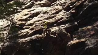 Little River Canyon Spellbound 5.12D Rock Climbing