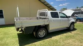 2014 Toyota Hilux SR 3L TDSL Dual Cab 4x4 Tray Back Ute