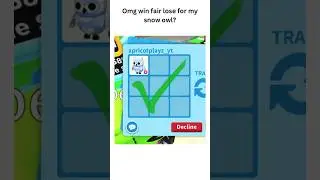 Omg W/F/L for my ride SNOW OWL? #roblox #adoptme #fypシ #fy #adoptmetrade #shorts #adoptmeroblox