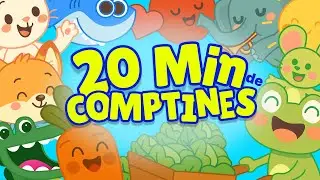 20 minutes de comptines pour enfants | Compilation anim&eacute;e fran&ccedil;aise |