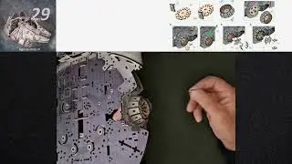 Millennium Falcon&trade; Star Wars montage video door Ben Kort Ugears NL