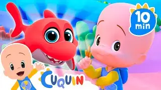 Baby Shark Underwater | Cleo & Cuquin | Kids