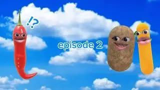 The amazing fruits and vegetables friends (episode 2) don't follow me 