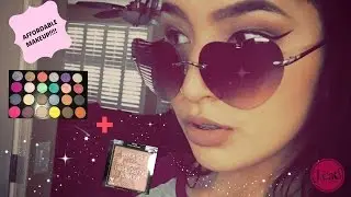 JCat Beauty Hollywood Palette Review : Ft Swatches of WetNWild Highlighter