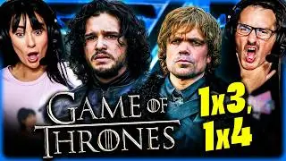 GAME OF THRONES Season 1 Episodes 3 & 4 REACTION!! | First Time Watching | Review