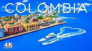 Colombia 4K Drone Footage | Where the Andes Meet the Caribbean Soul