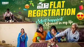 Finally Ma Flat Registration||Most happiest moment in my life|Crazyguys cute surprise|meeswethareddy