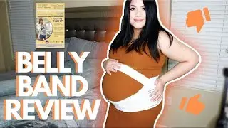 LOVING COMFORT MATERNITY SUPPORT BELT REVIEW + DEMO
