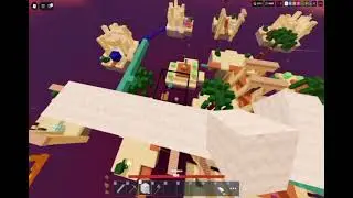 Jogando bedwars