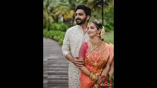 malavika krishnadas ❤️Thejus /wedding photos