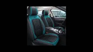Car Seat Covers Full Set Waterproof Leather Protectors Universal Fit