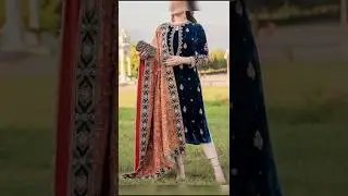 velvet suit design 2025 / velvet dress designs #shorts #homadol #virlshorts #dress #velvet