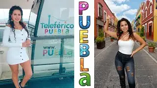 PUEBLA, QUÉ HACER!!? | Teleférico, Iglesias, Rest., Barrios I Brenda Catalán