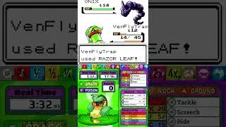 Victreebel Solo Run - Brock - Pokemon Red and Blue