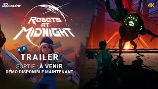 Robots at Midnight - Trailer Officiel : RPG Futuriste & Combats Intenses !