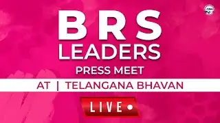 Live: BRS Leaders Press Meet at Telangana Bhavan |Satyavathi Rathod| Gongidi Suntiha| Kavitha Maloth