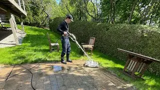 Dull interlocking brick? Softwash & Pressure Wash it!