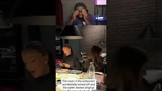 Waiter Sings at Closing, Women Can't Believe It!