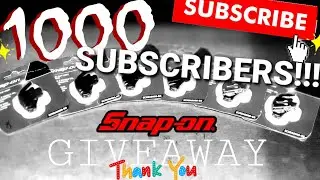 1000 SUBSCRIBER GIVEAWAY!!! | Snap on LED Cap Light