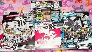 ⚪️ Opening White Flare & Black Bolt Stuff ⚫️ Pokemon TCG Unboxing