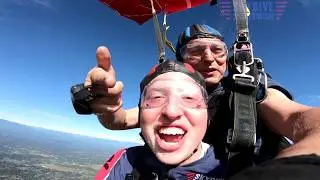 Shawn Finne's Tandem skydive!