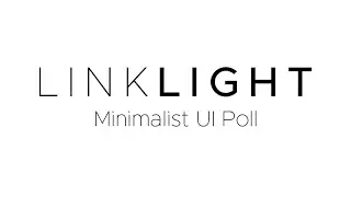 Linklight New Minimalist UI Showcase