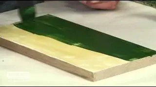 Woodworking Tips: Finishing - Create a Crackle Finish