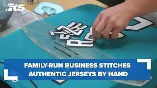 Behind the Seams: Meet the family who stitches Mariners jerseys for players, fans by hand