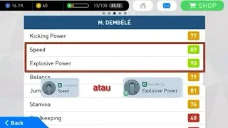 Best White Ball player and Combination Scout pes mobile