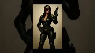 Female Judge from judge Dredd #judgedredd #ai #openai #chatgpt #grok