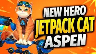 JETPACK CAT - Aspen Shows New Hero Gameplay! [ Overwatch ]