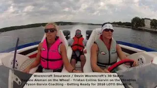 Preparing for 2016 LOTO Shootout in Wozencraft Insurance 30 Skater - First Female Duo
