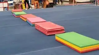 Front Handsprings - using panel mats -