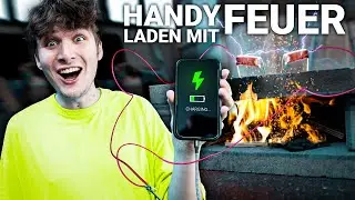HANDY mit FEUER laden? - Unendlich Strom durch Hitze!