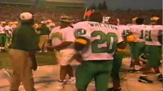 Oregon CB Kenny Wheaton 69 yard interception return for TD vs. Fresno St. 8-31-96