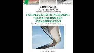 Friday@ISISE - Falling Victim to increasing Specialisation and Standardisation
