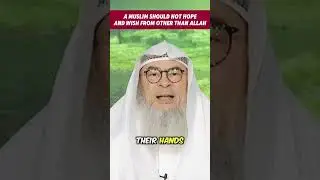 A muslim should not hope & wish from other than Allah! #allah #quran #islam #islamic assim al hakeem