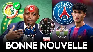 📰 : Le Maroc et la CAF reculent, Dro a choisi le PSG (+Actu Foot) #can2025 #senegal #barca #real 