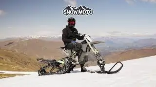 Stark Varg Snowmoto Conversion - World 1st